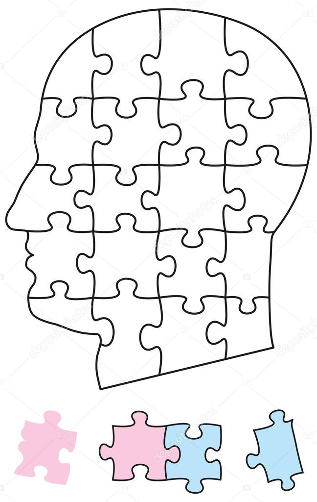 Jigsaw Puzzle Head