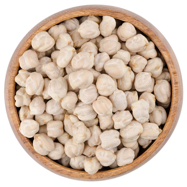 White Chickpeas in a Bowl — Stock Photo, Image