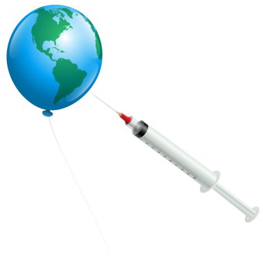 Pandemia hastalığı aşı dünya balon