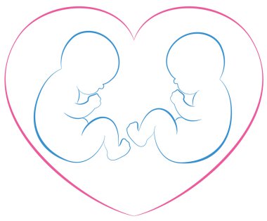 Download Twins Free Vector Eps Cdr Ai Svg Vector Illustration Graphic Art