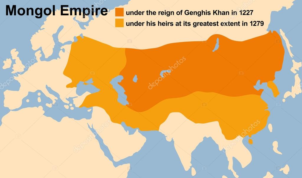 The Mongol Empire at its greatest extent. : r/mapporncirclejerk