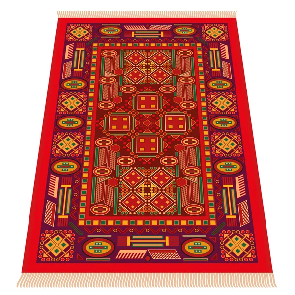 Tapis rouge Perspective Orientale — Image vectorielle