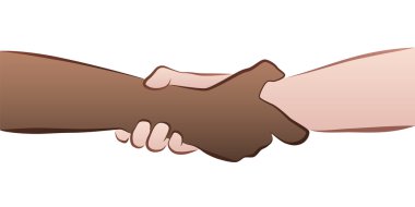 Interracial el sıkışma kavrama