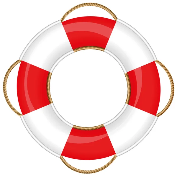 Lifebuoy Vida Saver anel cinto — Vetor de Stock