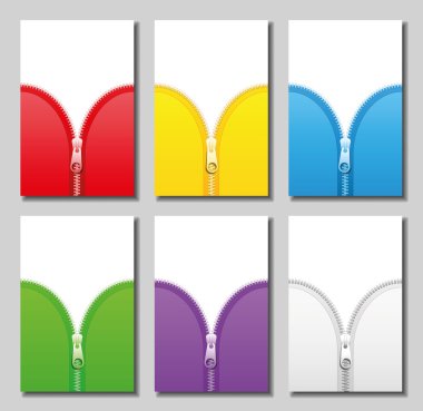 Zippers Zip Unzip Colors