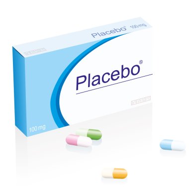 Placebo Medicine Package Capsules clipart