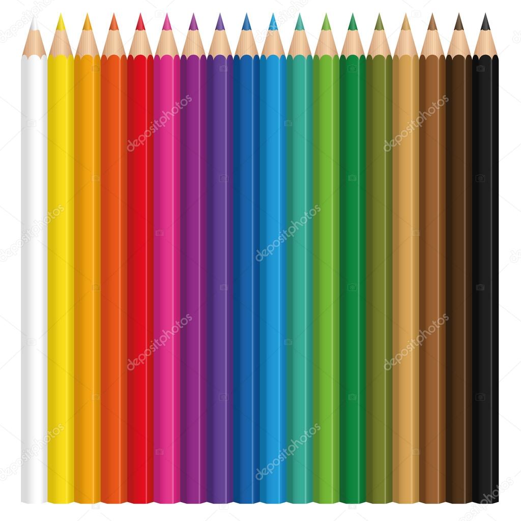 Colored Pencils Collection Set