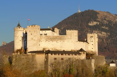 Avusturya Salzburg Kalesi Hohensalzburg