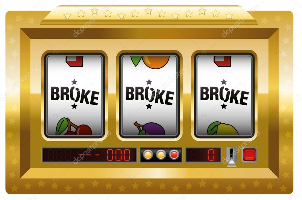 Broke Slot Machine Gold