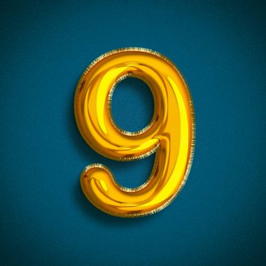 Folil Balon Altın 1 Numara, Altın Balon numarası kullanıma hazır. Metin, Mektup, Yeni Yıl, Noel, Doğum günü, Kutlama için Altın Tipi Balonlar. 3B Hazırlama