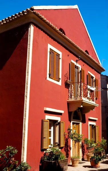 Fiscardo en la isla de Cefalonia en Grecia —  Fotos de Stock