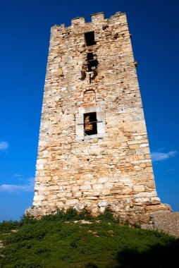 Kalenin içinde sahil chalkidiki, Yunanistan