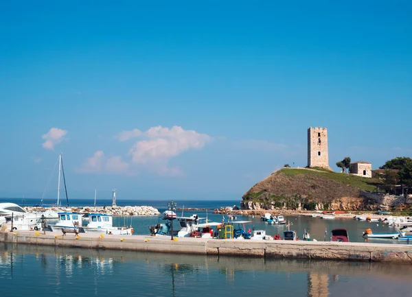 Fokea yaz Resort'ta kassandra gree Halkidikya yarımadasının — Stok fotoğraf