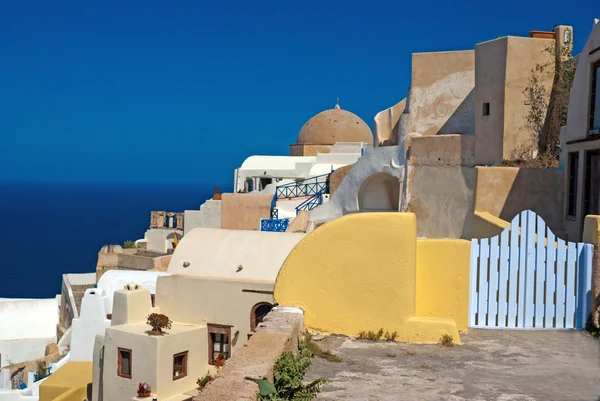 Architektura na wyspie santorini, Grecja — Zdjęcie stockowe