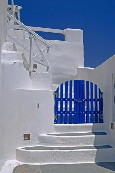 Architecture sur l'île de Santorin, Grèce — Photo