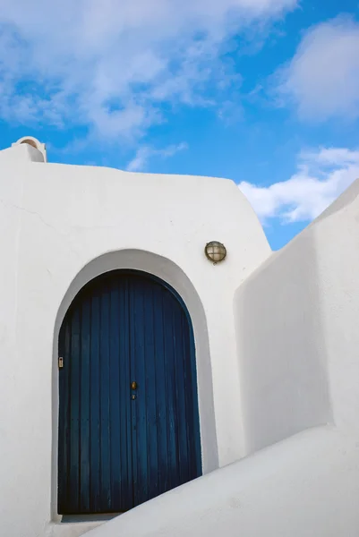 Architektura na ostrově santorini, Řecko — Stock fotografie