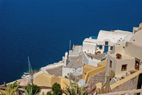 Architektura na wyspie santorini, Grecja — Zdjęcie stockowe