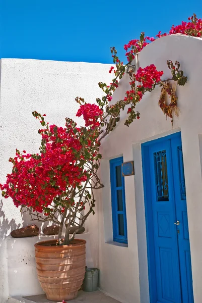 Architecture on Santorini island, Greece — Stock Photo, Image