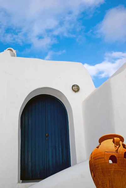 Arquitectura en la isla de Santorini, Grecia —  Fotos de Stock