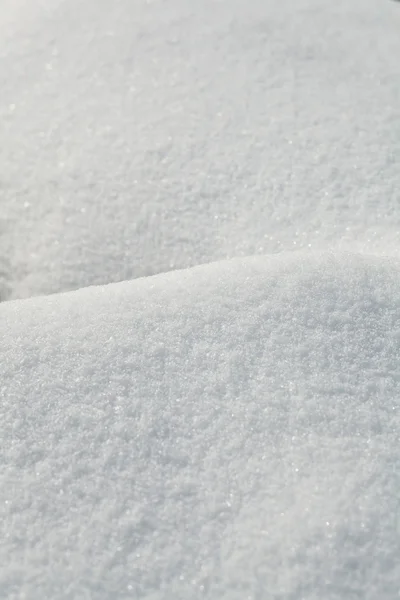 Macro snow dune — Stock Photo, Image