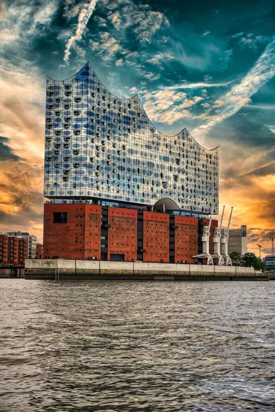 Hamburg Deutschland 2020 Bild Der Elbphilharmonie Hamburg — Stockfoto