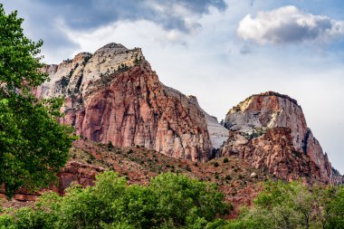 İçinde veya yakınında Zion National Park, Utah.