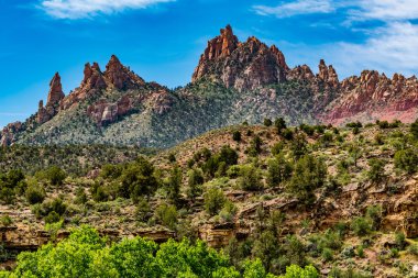 Çevre Zion National Park, Utah.