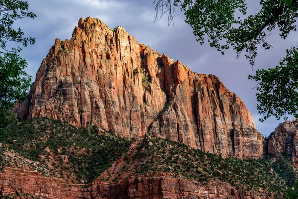 En o cerca del Parque Nacional Zion, Utah . — Foto de Stock