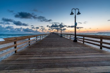 Günbatımı Imperial Beach, CA.