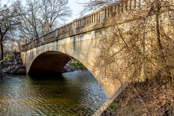 Pittoreska gamla pennington creek bron i oklahoma — Stockfoto