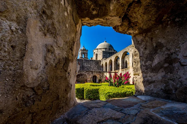 The Historic Old West Spanish Mission San Jose, National Park. – stockfoto