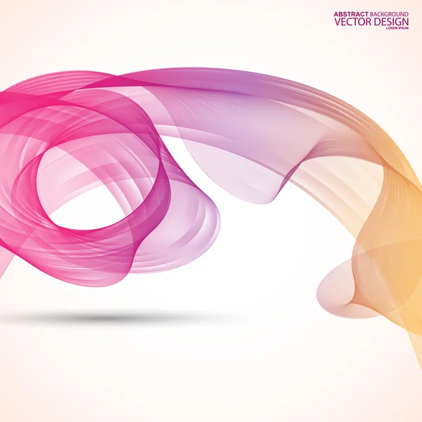 Vector illustration of soft colored abstract background — Stock Vector