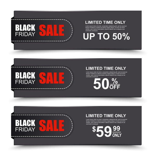 Black Friday collection sale banner