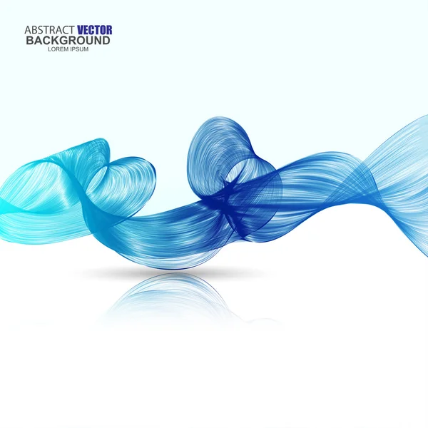 Abstract futuristic wavy background — Stock Vector