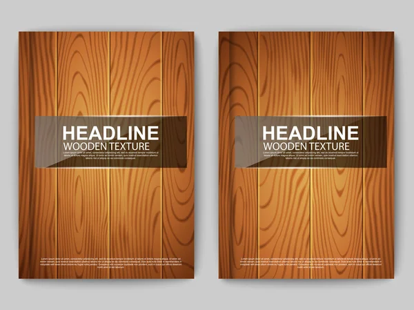 Conjunto de layout de modelo de design vetorial para cartaz de revista, folheto, brochura —  Vetores de Stock