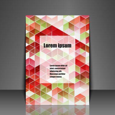 arka plan şablonu el ilanı.