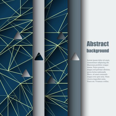 arka plan ile broşür şablonu.