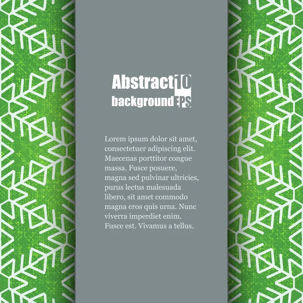 Brochure sjabloon met abstracte achtergrond. — Stockvector