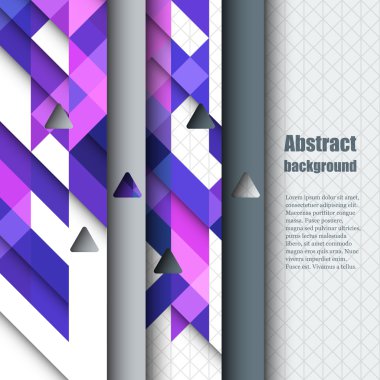 arka plan ile broşür şablonu.