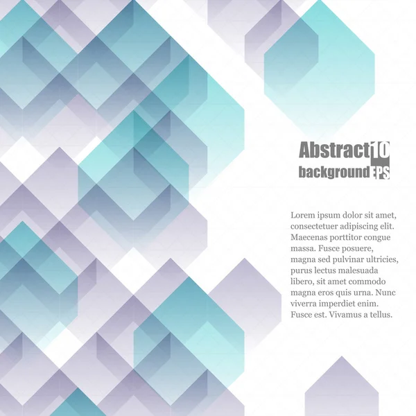 Fondo abstracto con patrón geométrico. — Vector de stock