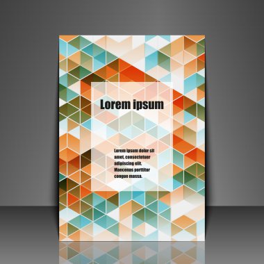 arka plan şablonu el ilanı.