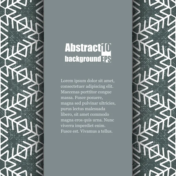 Brochure sjabloon met abstracte achtergrond. Eps10 Vector Illustratie — Stockvector