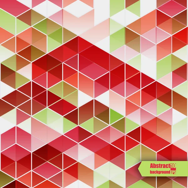 Abstracte achtergrond met geometrisch patroon. Eps10 Vector illustratie — Stockvector
