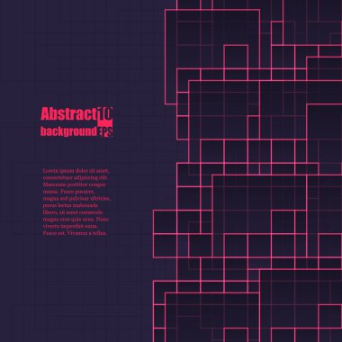 Geometrik desenli soyut bir arkaplan. Eps10 Vektör illüstrasyonu