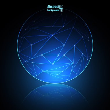 Geometrik desenli soyut bir arkaplan. Eps10 Vektör illüstrasyonu