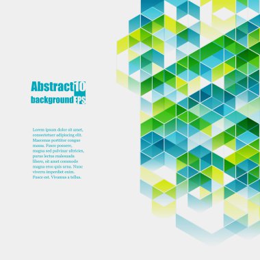 Geometrik desenli soyut bir arkaplan. Eps10 Vektör illüstrasyonu