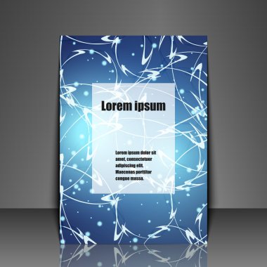 Arka plan şablonu ilan vardı. Eps10 vektör çizim