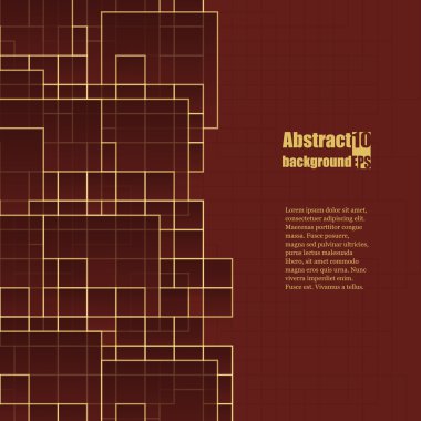 Geometrik desenli soyut bir arkaplan. Eps10 Vektör illüstrasyonu