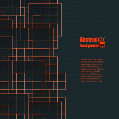 Geometrik desenli soyut bir arkaplan. Eps10 Vektör illüstrasyonu