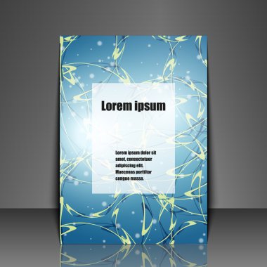 Arka plan şablonu ilan vardı. Eps10 vektör çizim